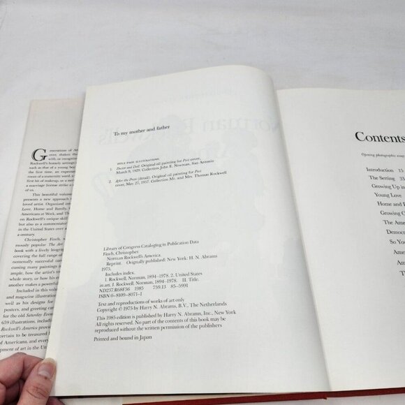 Norman Rockwell's America - Oversized Hardcover Book FULL PAGE PHOTOS - Picture 4 of 5